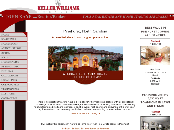 www.golfpropertiesinpinehurst.com