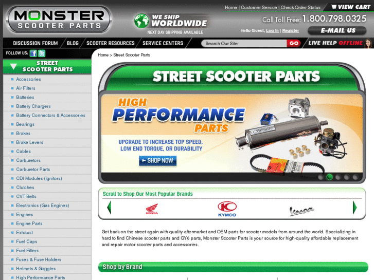 www.iscooterparts.biz