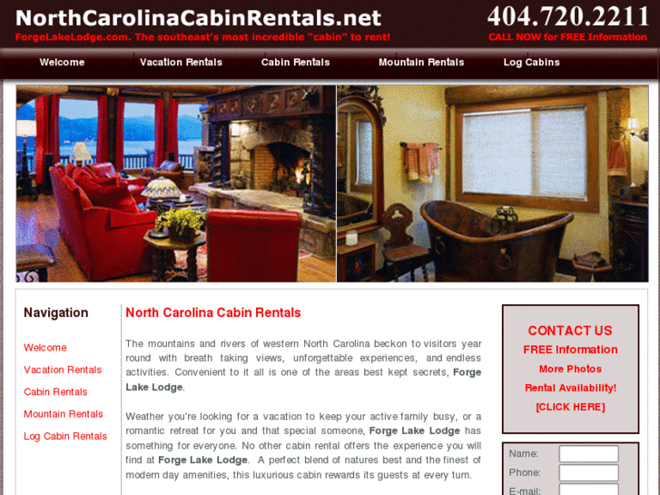 www.northcarolinacabinrentals.net