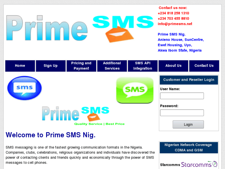 www.primesms.net