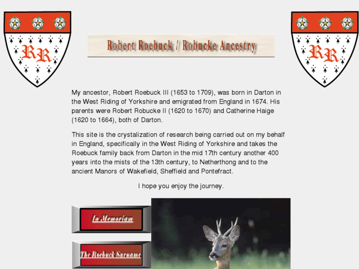 www.robertroebuckancestry.com