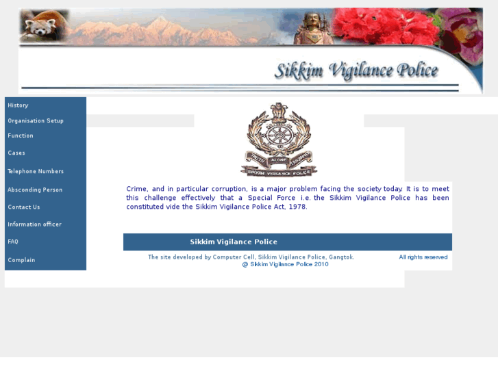 www.sikkim-vigilance.gov.in