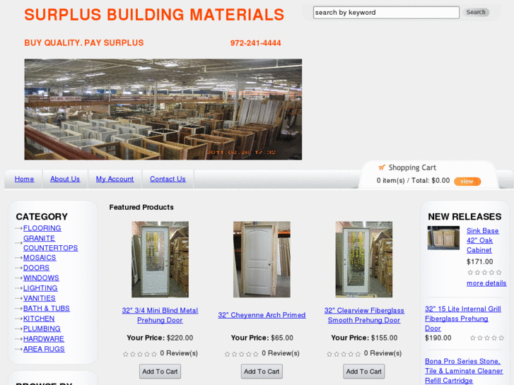 www.surplusbuildingmaterialstx.com