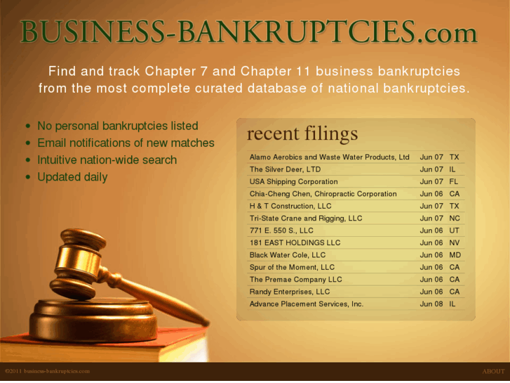 www.bankruptcy-filings.com