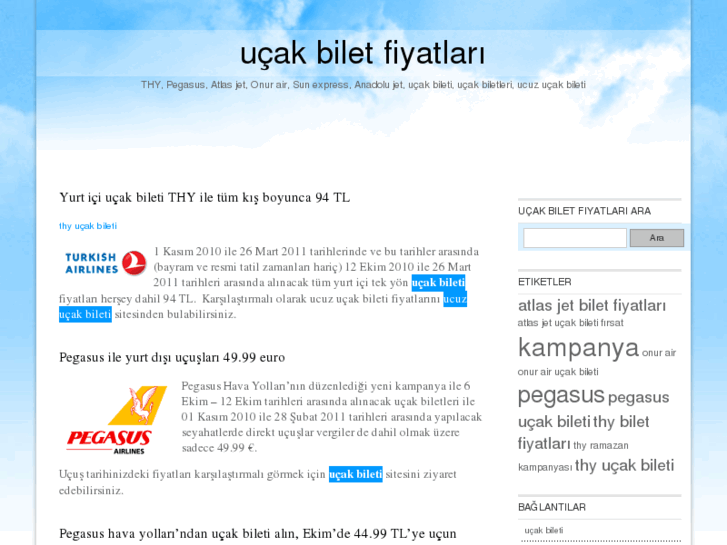 www.bilet-fiyatlari.com