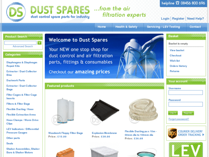 www.dustspares.com