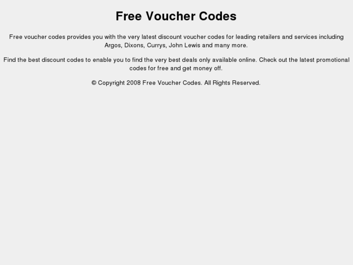 www.freevouchercodes.com