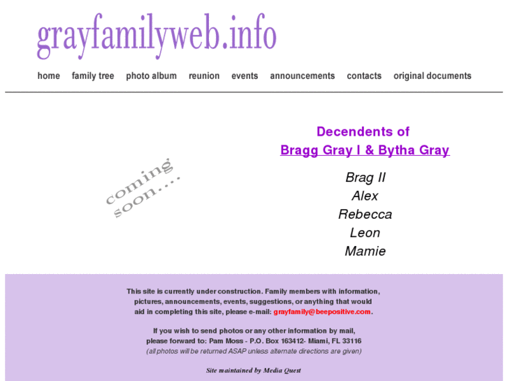 www.grayfamilyweb.info