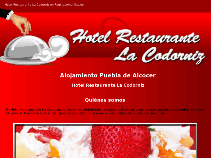 www.hotelrestaurantelacodorniz.com