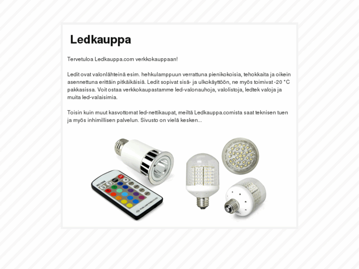 www.ledkauppa.com