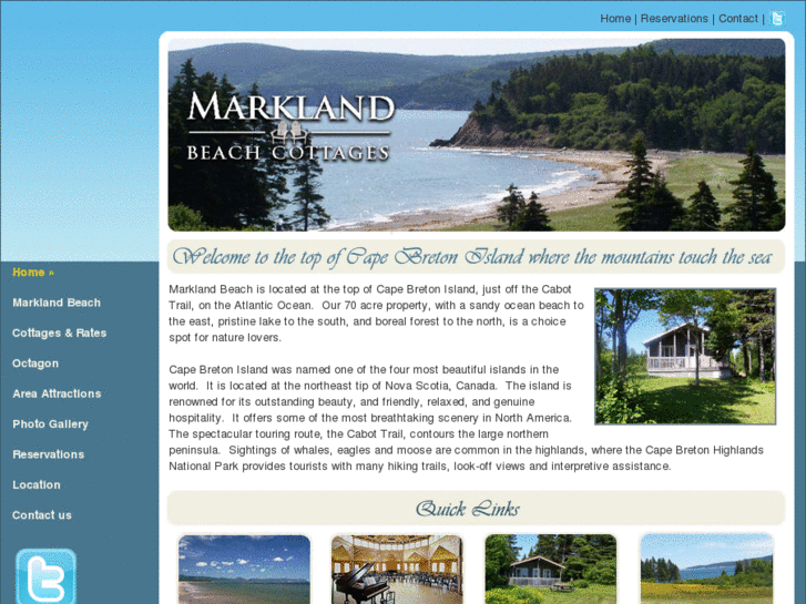 www.marklandbeachcottages.com