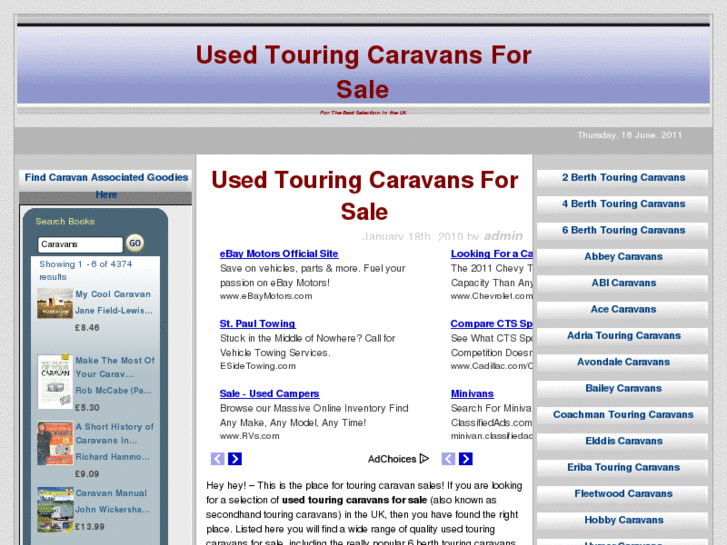 www.used-touring-caravans-for-sale.co.uk