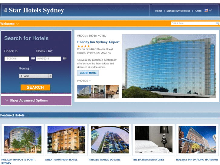 www.4starhotelssydney.com