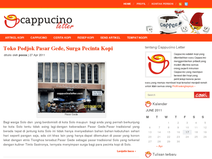 www.cappucinoletter.com