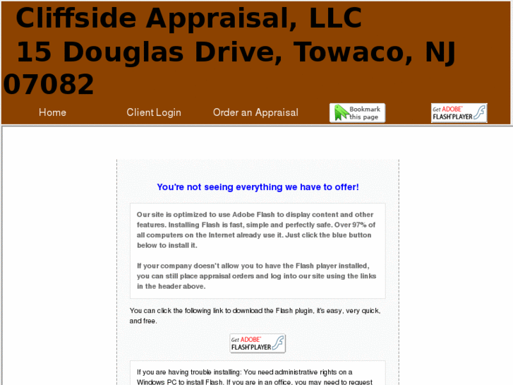 www.cliffsideappraisalllc.com