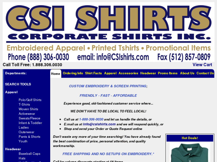 www.csishirts.net