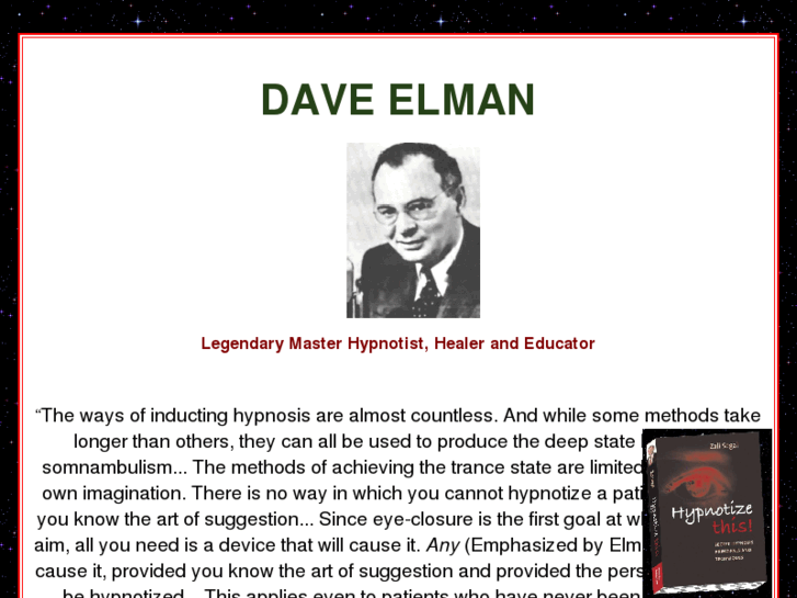 www.daveelmanhypnosis.com