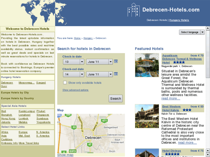 www.debrecen-hotels.com
