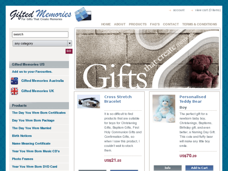 www.giftedmemories.com