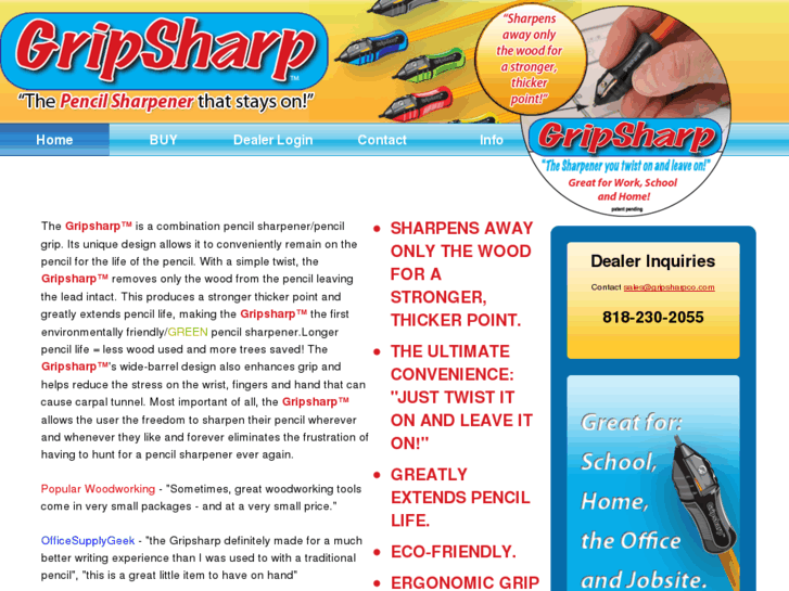 www.gripsharpco.com