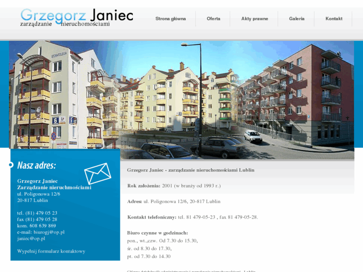 www.grzegorzjaniec.pl