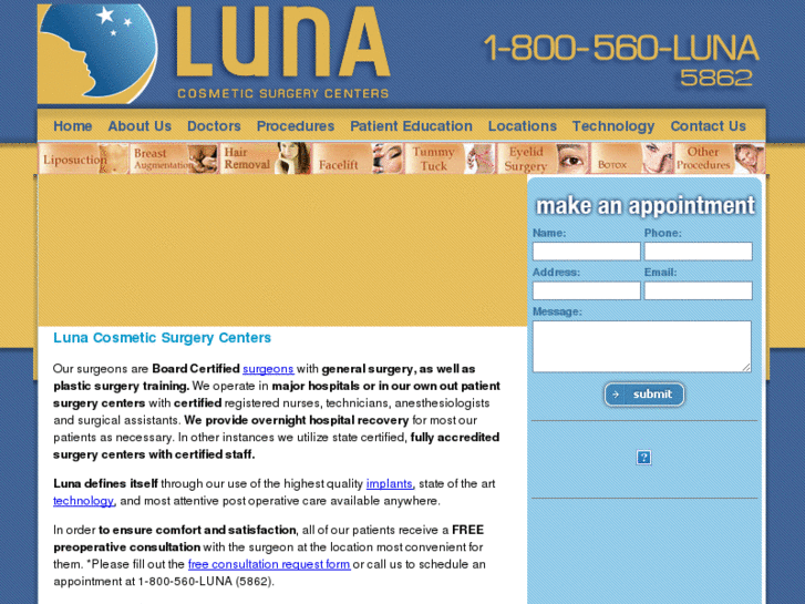 www.lunacosmeticsurgery.com