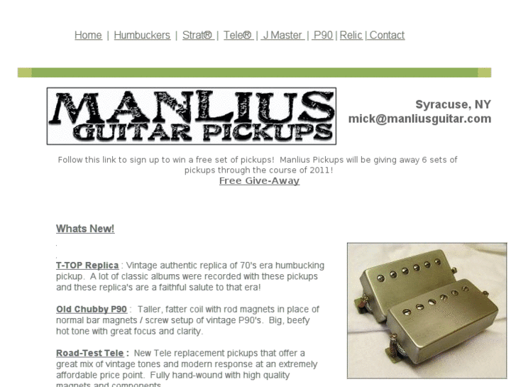 www.manliusguitar.com