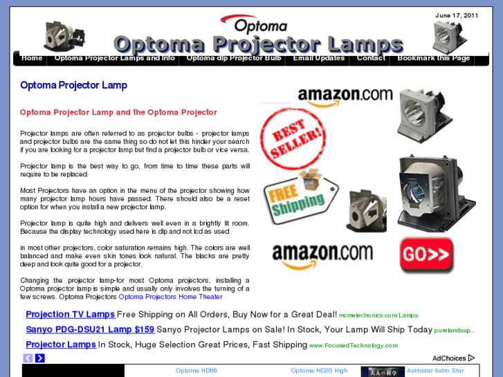 www.optomaprojectorlamp.com