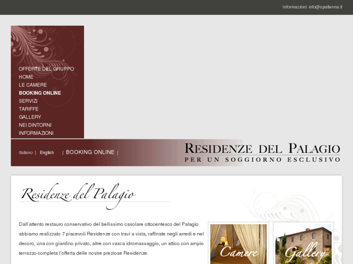 www.residenzedelpalagio.it