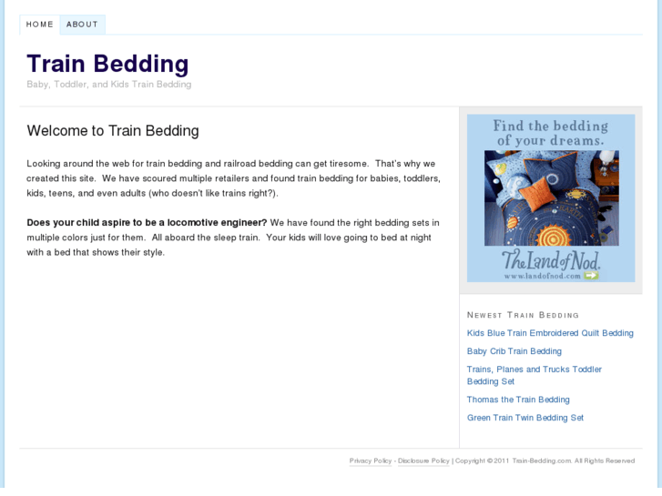 www.train-bedding.com