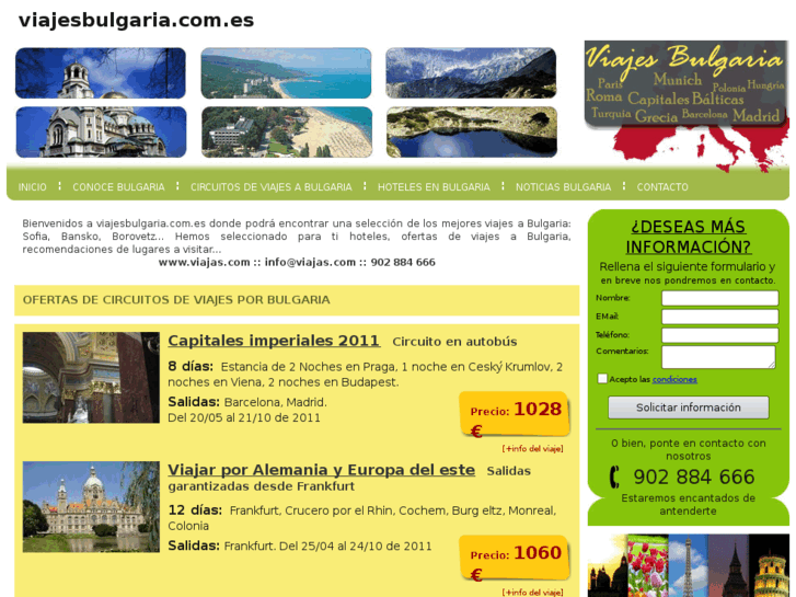 www.viajesbulgaria.com.es