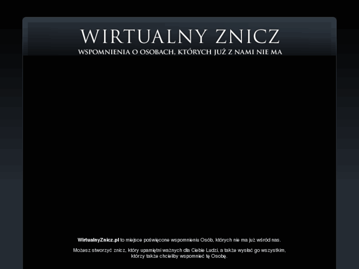 www.wirtualnyznicz.pl