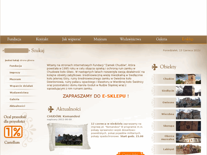 www.zamekchudow.pl