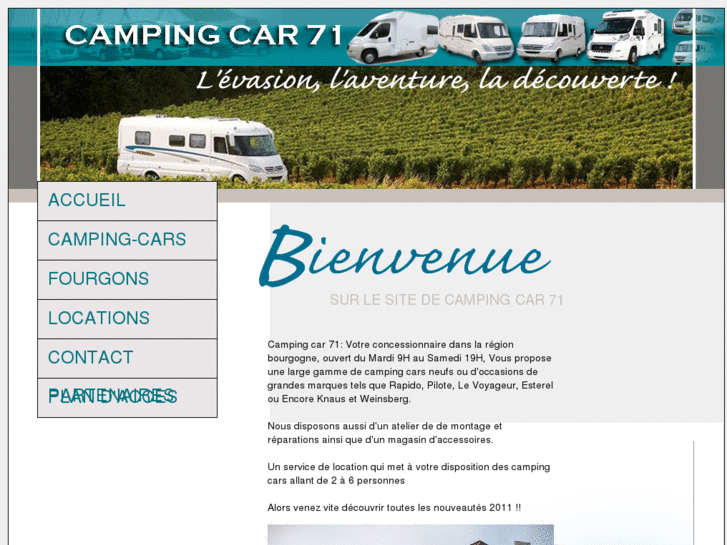 www.campingcar71.com