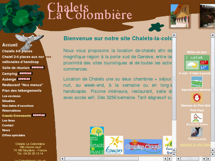 www.chalets-la-colombiere.com