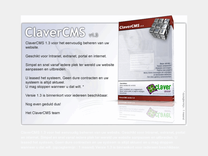 www.clavercms.com