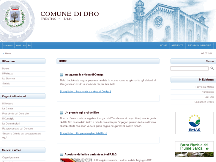 www.comunedro.it