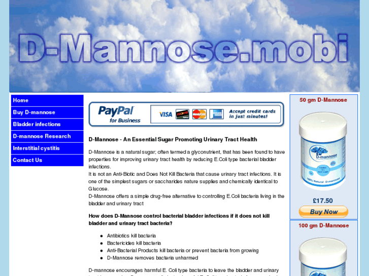 www.d-mannose.mobi