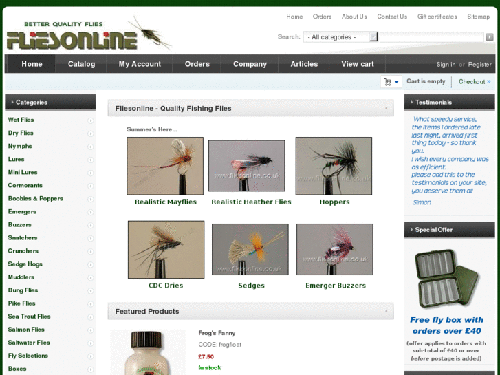 www.flies-online.co.uk