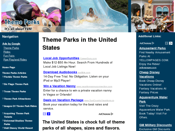 www.greatthemeparks.info