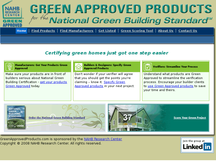 www.greenapprovedproducts.com