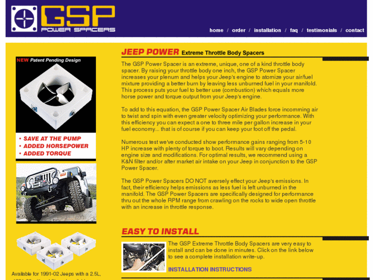 www.gsppowerspacers.com