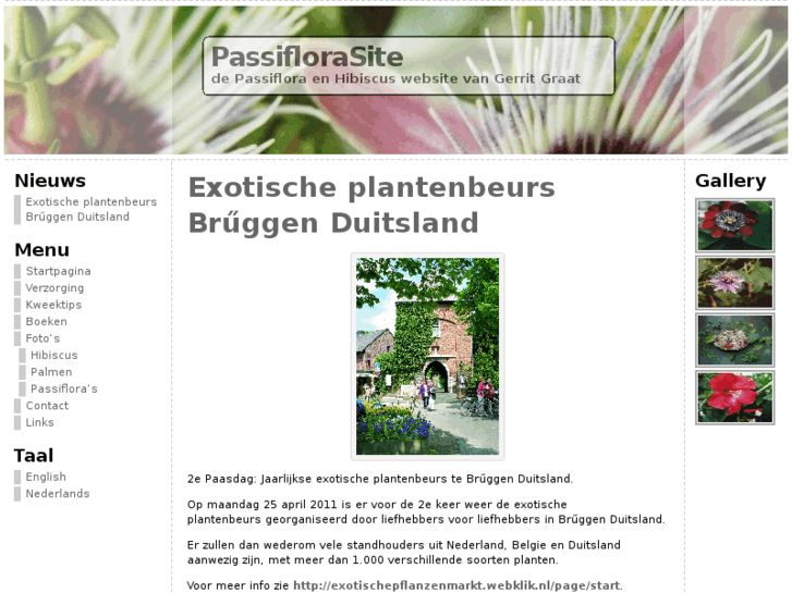 www.passiflorasite.nl