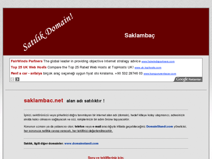 www.saklambac.net