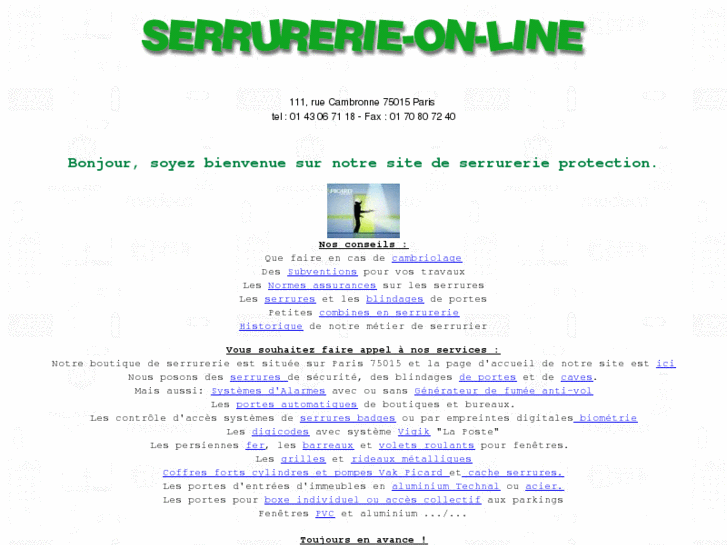 www.serrurerie-on-line.com