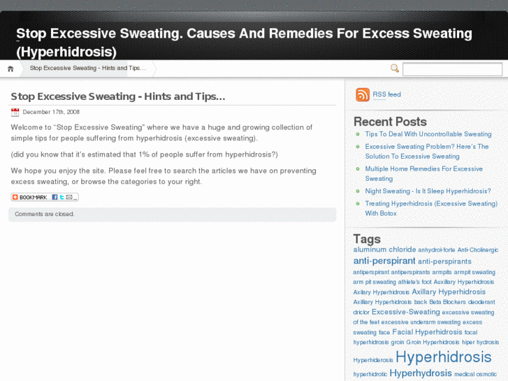 www.stopexcessivesweatingnow.com