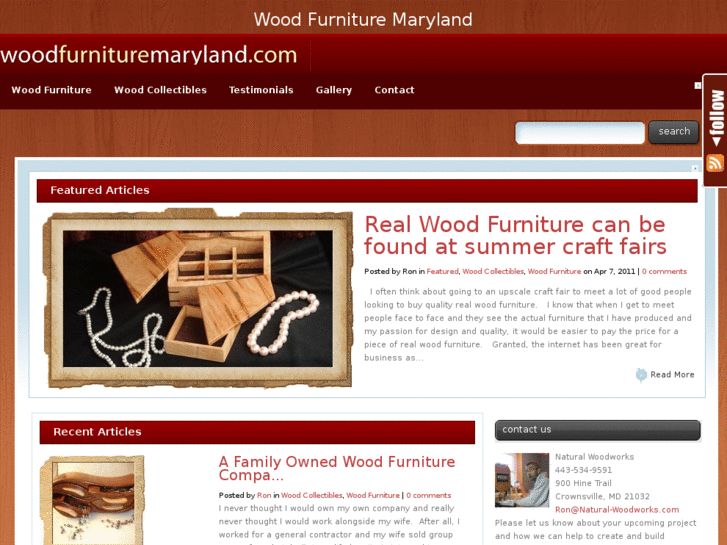 www.woodfurnituremaryland.com