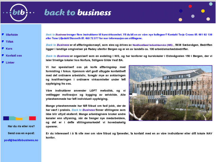 www.backtobusiness.no