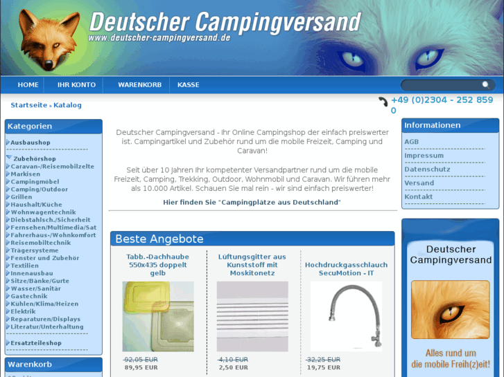 www.campingshop-norddeutschland.com