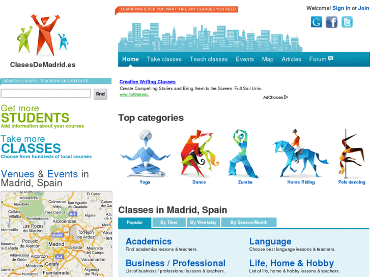 www.clasesdemadrid.es